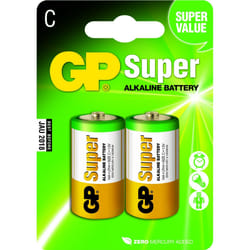 GP Batteries Super Alkaline C Batterie à usage unique Alcaline