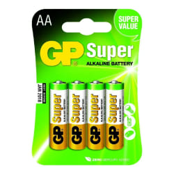 GP Batteries Super Alkaline AA Batterie à usage unique Alcaline