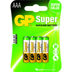 GP Batteries Super Alkaline AAA Batterie à usage unique Alcaline