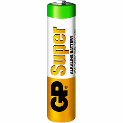 GP Batteries Super Alkaline AAA, Batterie à usage unique, AAA, Alcaline, 1,5 V, 2 pièce(s), Multicolore