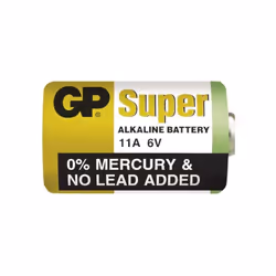 GP Batteries Super Alkaline B1302, Batterie à usage unique, MN11, Alcaline, 6 V, 5 pièce(s), 38 mAh