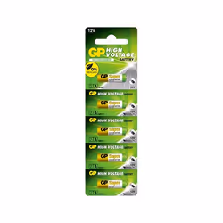 GP Batteries High Voltage 27A, Batterie à usage unique, Alcaline, 12 V, 5 pièce(s), 20 mAh, Or, Vert, Blanc