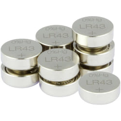 Gp Pile bouton lr 43 1.5 v 10 pc(s) alcaline(s) GP186F-2C10 S528172