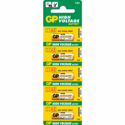 GP Batteries High Voltage 23A, Batterie à usage unique, Alcaline, 12 V, 5 pièce(s), Multicolore, Ampoule
