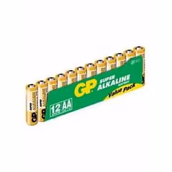 GP Batteries Super Alkaline LR6/AA, Batterie à usage unique, AA, Alcaline, 1,5 V, 12 pièce(s), Cylindrique