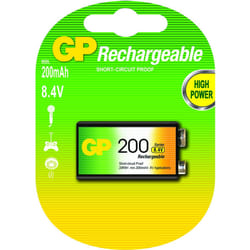 GP Batteries 9V Batterie rechargeable Hybrides nickel-métal (NiMH)