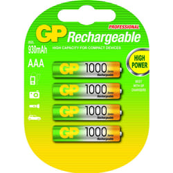 GP Batteries AAA Batterie rechargeable Hybrides nickel-métal (NiMH)