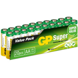 Gp Batteries - Pile alcaline aa / LR6 - 1.5V (pack de 20)