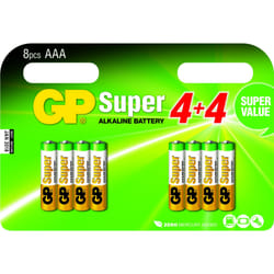 GP Batteries Super Alkaline AAA Batterie à usage unique Alcaline