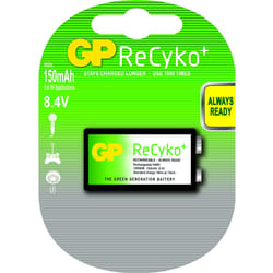 GP Batteries 9V Batterie rechargeable Hybrides nickel-métal (NiMH)