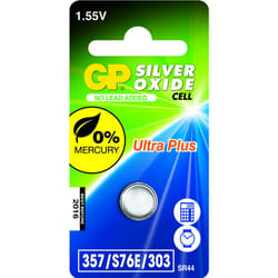 GP Batteries Silver Oxide Cell 357 Batterie à usage unique SR44 Argent-Oxide (S)