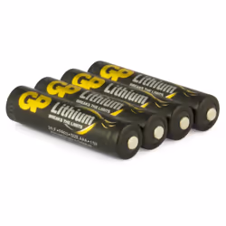 GP Batteries Lithium Primary AAA, Batterie à usage unique, AAA, Alcaline, 1,5 V, 4 pièce(s), Premium