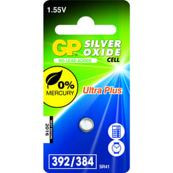 GP Batteries Silver Oxide Cell 392 Batterie à usage unique SR41 Argent-Oxide (S)