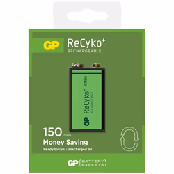 GP Batteries ReCyko+ Batterie rechargeable 9V Hybrides nickel-métal (NiMH)