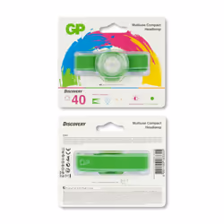 GP Lighting CH31 Vert Lampe frontale LED
