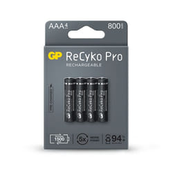 GP Batteries B22184 pile domestique Batterie rechargeable AAA Hybrides nickel-métal (NiMH)