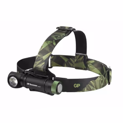 GP Lighting CH35, Lampe torche, Noir, Vert, IPX4, LED, 1 lampe(s), 600 lm