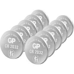 Gp Batteries - Pile bouton cr 2032 lithium gp 3 v 10 pc(s)