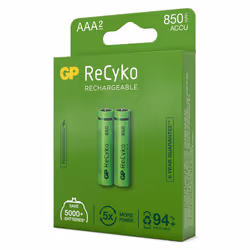 GP Batteries Rechargeable batteries 12085AAAHCE-C2 batterie rechargeable Hybrides nickel-métal (NiMH) 850 mAh 1,2 V