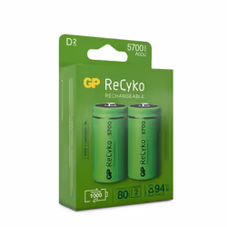 GP Batteries ReCyko Batterie rechargeable D Hybrides nickel-métal (NiMH)