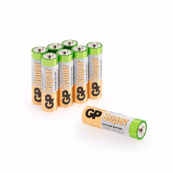 GP Batteries Super Alkaline 03015ADHBC8+8, Batterie à usage unique, AA, Alcaline, 1,5 V, 16 pièce(s), Multicolour