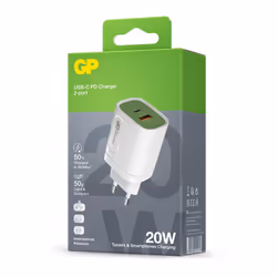 GP Batteries 150GP20WPD chargeur d'appareils mobiles Universel Blanc Secteur Charge rapide Intérieure