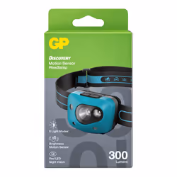 GP Lighting Discovery Bleu Lampe frontale LED