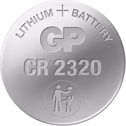 GP Batteries 103237, Batterie à usage unique, CR2320, Lithium-Manganese Dioxide (LiMnO2), 3 V, 1 pièce(s), 10 année(s)
