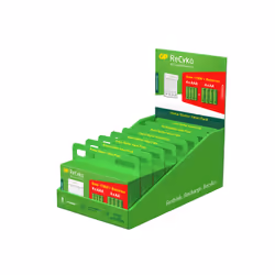 GP Batteries E411, AA, AAA, 8 pièce(s), Piles fournies