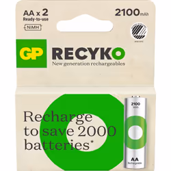 GP Batteries 201239 pile domestique Batterie rechargeable AA Hybrides nickel-métal (NiMH)