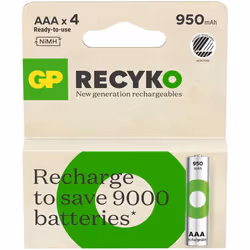 GP Batteries 201242 pile domestique Batterie rechargeable AAA Hybrides nickel-métal (NiMH)