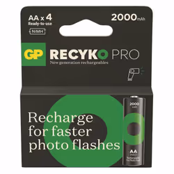 GP Batteries ReCyko Pro B2629 batterie rechargeable Hybrides nickel-métal (NiMH) 2000 mAh 1,2 V
