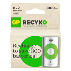 GP Batteries ReCyko Pro RECYKO D Batterie rechargeable Hybrides nickel-métal (NiMH)
