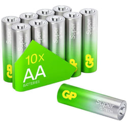Gp Super Pile LR6 (aa) alcaline(s) 1.5 v 10 pc(s)