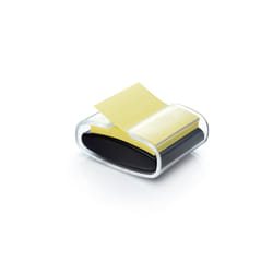 Post-It PRB330 Carré Noir, Jaune 90 feuilles Auto-adhésif