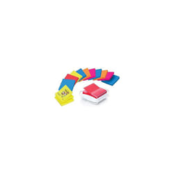 Post-It Pro-Z Note - Distributeur de notes, with 1 paquet of notes, blanc/transparent colour