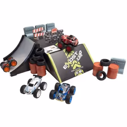 Exost MAXI CIRCUIT 4 VOITURES + ACCESS.