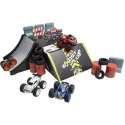 Exost MAXI CIRCUIT 4 VOITURES + ACCESS.