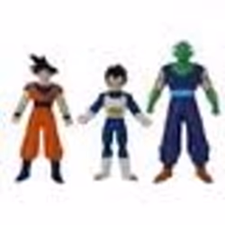 Silverlit FIGURINE MONSTER FLEX DBZ PACK X 3, 5 an(s), Multicolore, Plastique