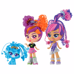 Silverlit Curligirls And Pet Twin Set ( 2 Poupees 1 Animal) - Vue supplémentaire 4