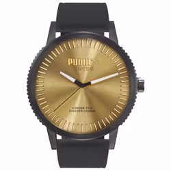 Montre Puma Suede Pour Hommes en Noir - PU104101007