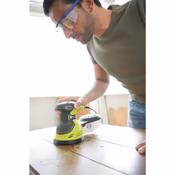Ryobi ROS300 ponceuse portative Ponceuse à disque 12000 tr/min Noir, Jaune 300 W