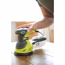 Ryobi ROS300 ponceuse portative Ponceuse à disque 12000 tr/min Noir, Jaune 300 W