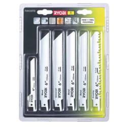 Ryobi RAK06RB Lames de scie sauteuse 6 pièce(s)