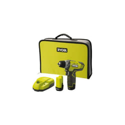Ryobi - Perceuse-visseuse compacte 12V Lithium-ion - 2 vitesses - 2 batteries 1.3 Ah R12DD-LL13S