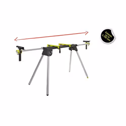 Ryobi RLS02 support de scie à onglets 4 pieds Noir, Vert, Argent - Vue supplémentaire 7