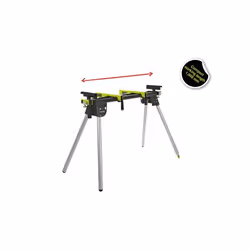 Ryobi RLS02 support de scie à onglets 4 pieds Noir, Vert, Argent - Vue supplémentaire 8
