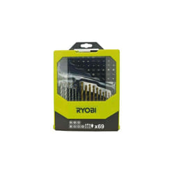 RYOBI Coffret 69 accessoires mixtes pour perçage et vissage RAK69MIX