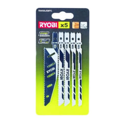 Ryobi - Lot de 5 lames scie sauteuse - 100mm - RAK05JSBFC