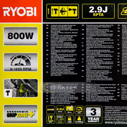 Marteau perforateur Ryobi RSDS800-K; 3 J; 800 W; SDS-plus - Vue supplémentaire 5